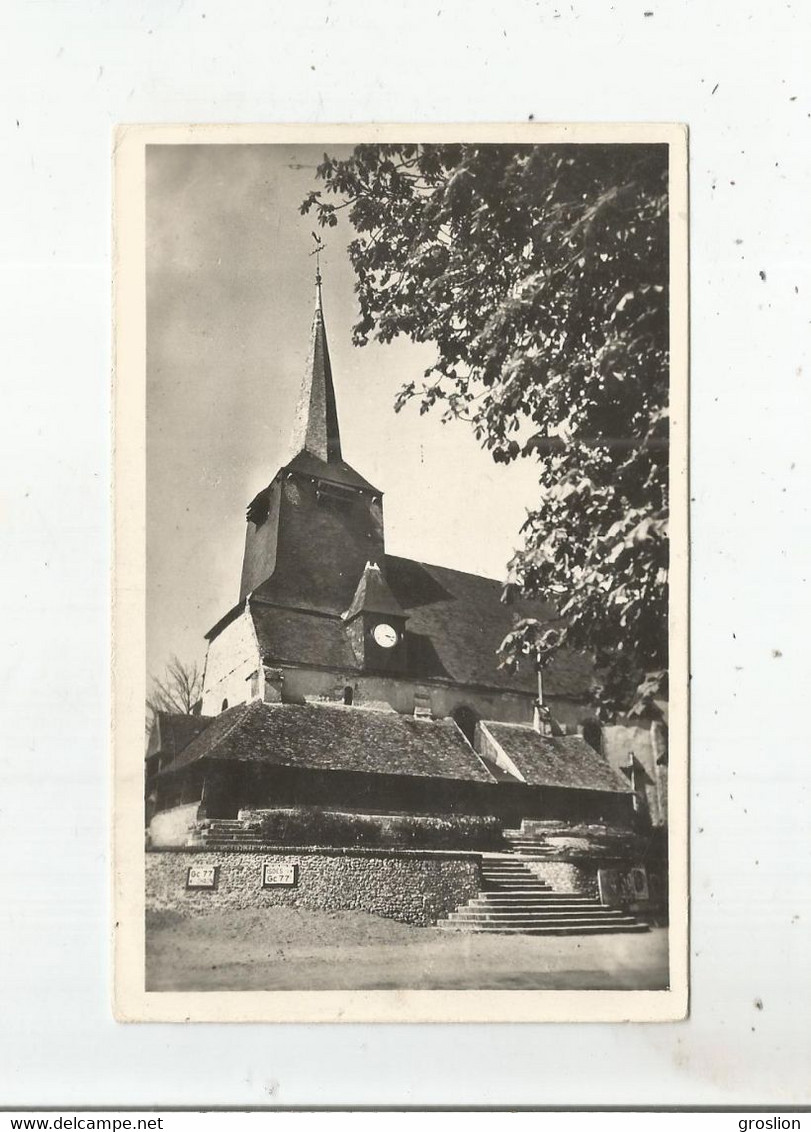 BRINON SUR SAULDRE  (CHER) 511 CARTE PHOTO LA PITTORESQUE EGLISE - Brinon-sur-Sauldre