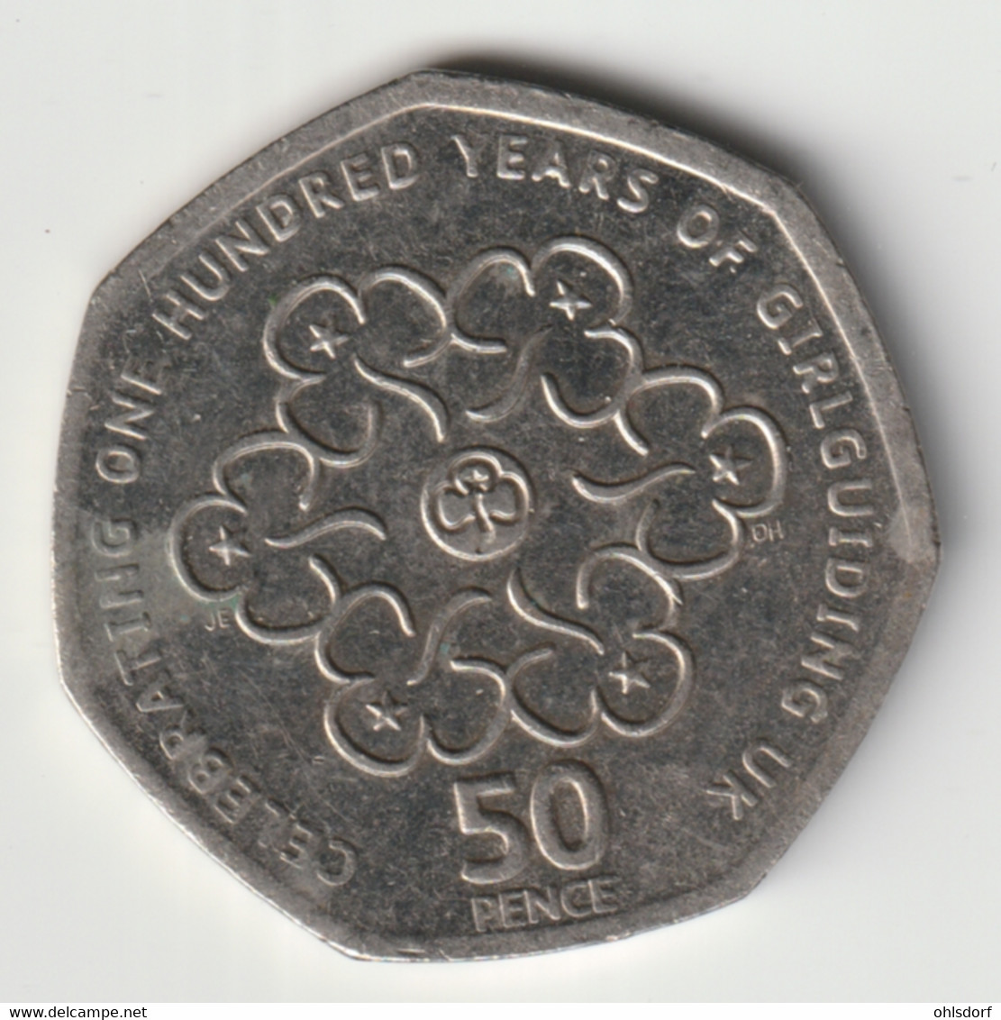 GREAT BRITAIN 2010: 50 Pence, Girlguiding, KM 1165 - 50 Pence