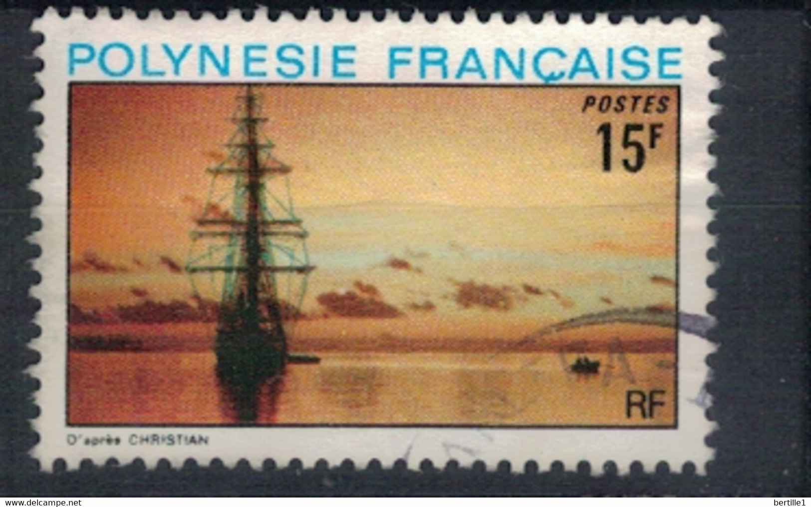 POLYNESIE FRANCAISE           N°  YVERT  101(1)   OBLITERE     ( OB    06/ 35 ) - Gebraucht