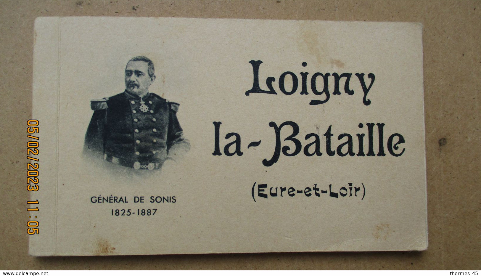 CARNET 12 CP LOIGNY LA-BATAILLE ( Eure-et-Loir )  / Général De Sonis( 1825-1887 ) - Loigny