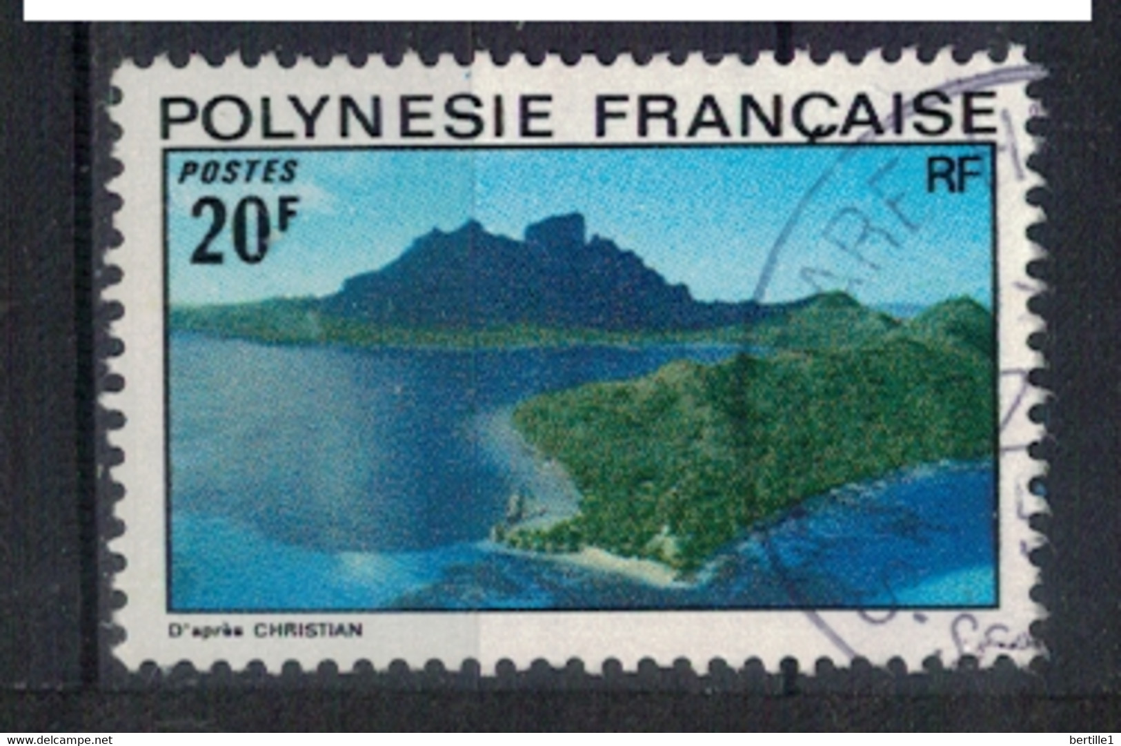 POLYNESIE FRANCAISE           N°  YVERT  102   OBLITERE     ( OB    06/ 35 ) - Gebraucht
