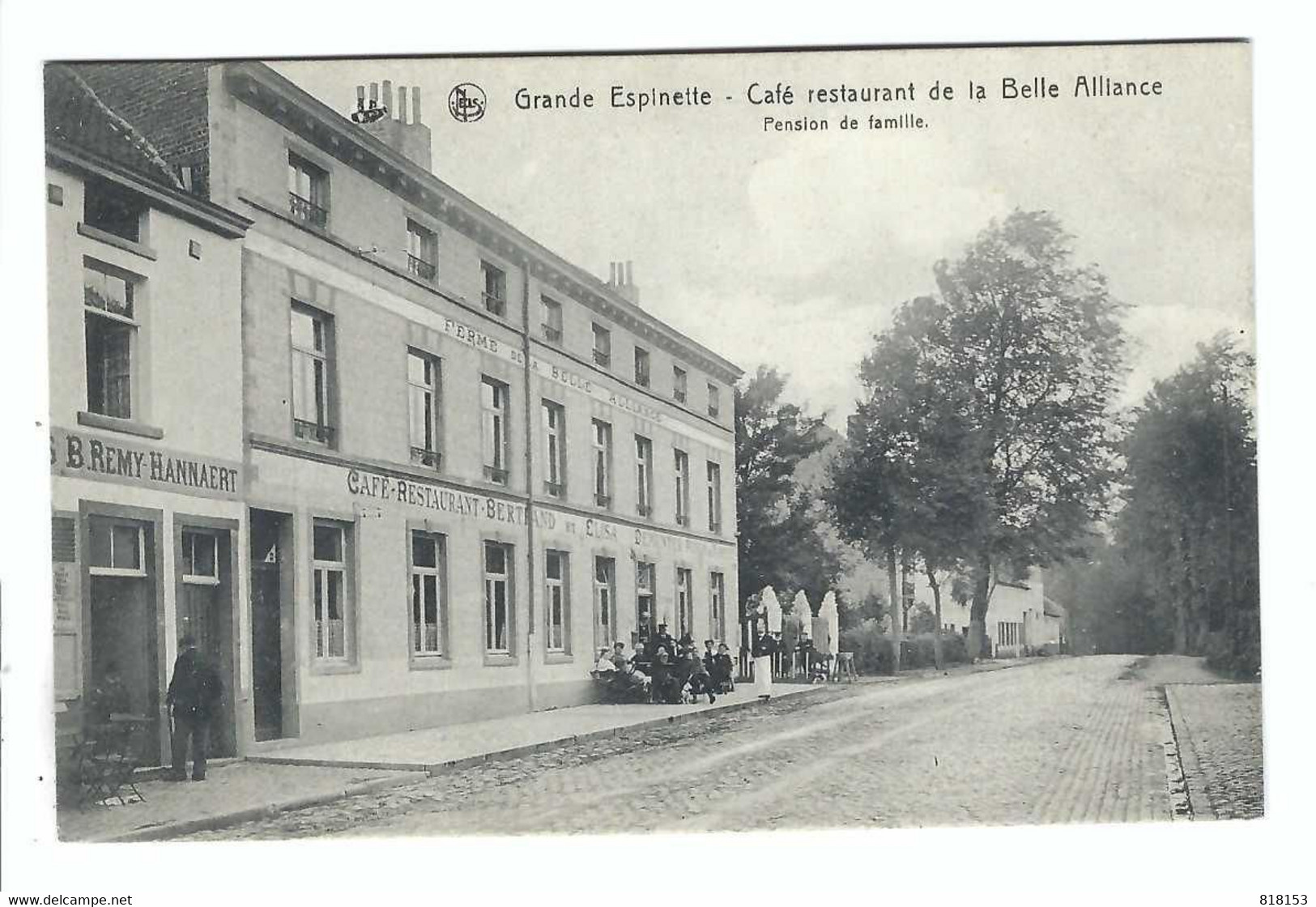 Grande Espinette  -  Café Restaurant De La Belle Alliance  Pension De Famille - St-Genesius-Rode