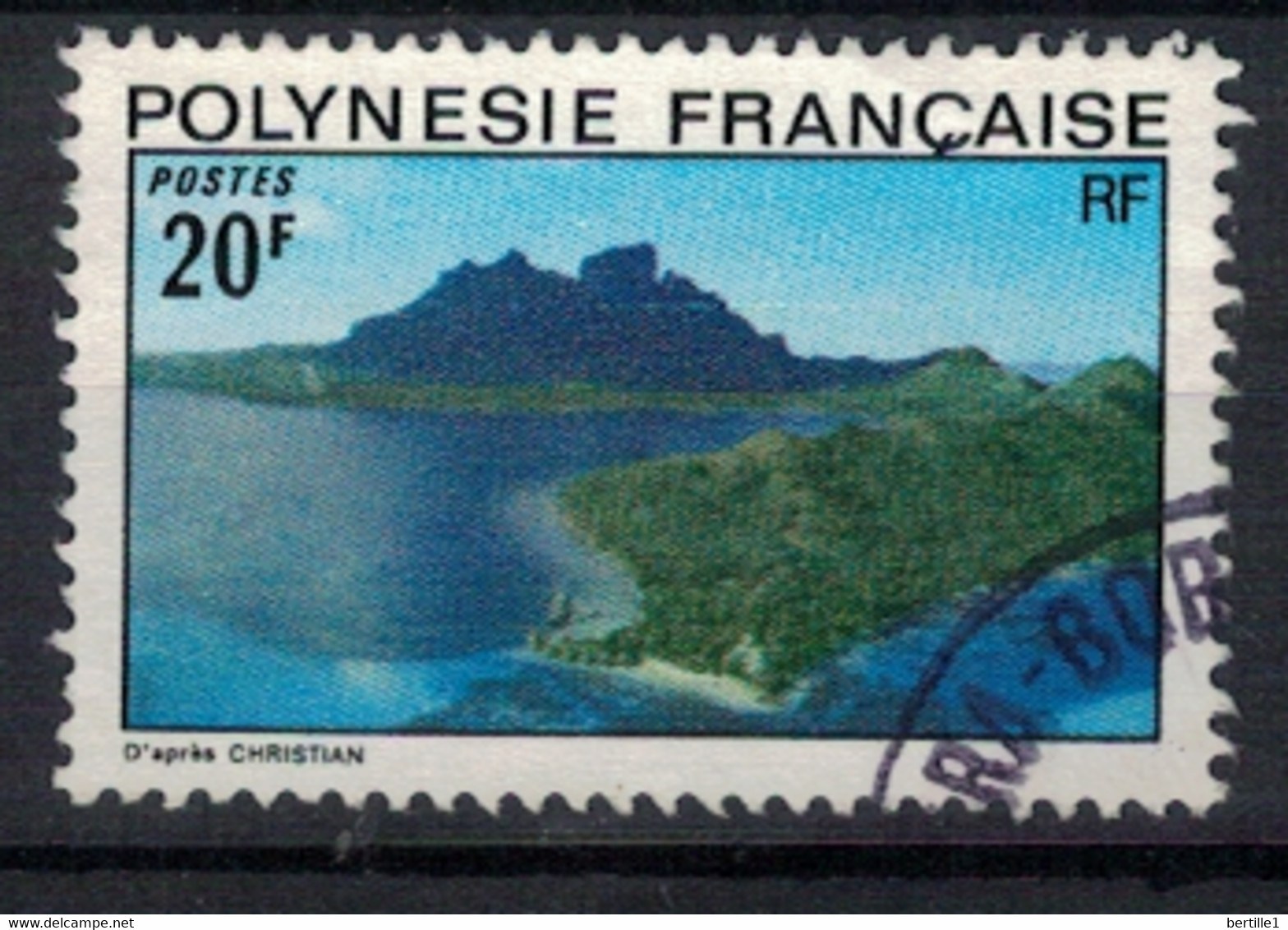 POLYNESIE FRANCAISE           N°  YVERT  102  (1)  OBLITERE     ( OB    06/ 35 ) - Gebraucht