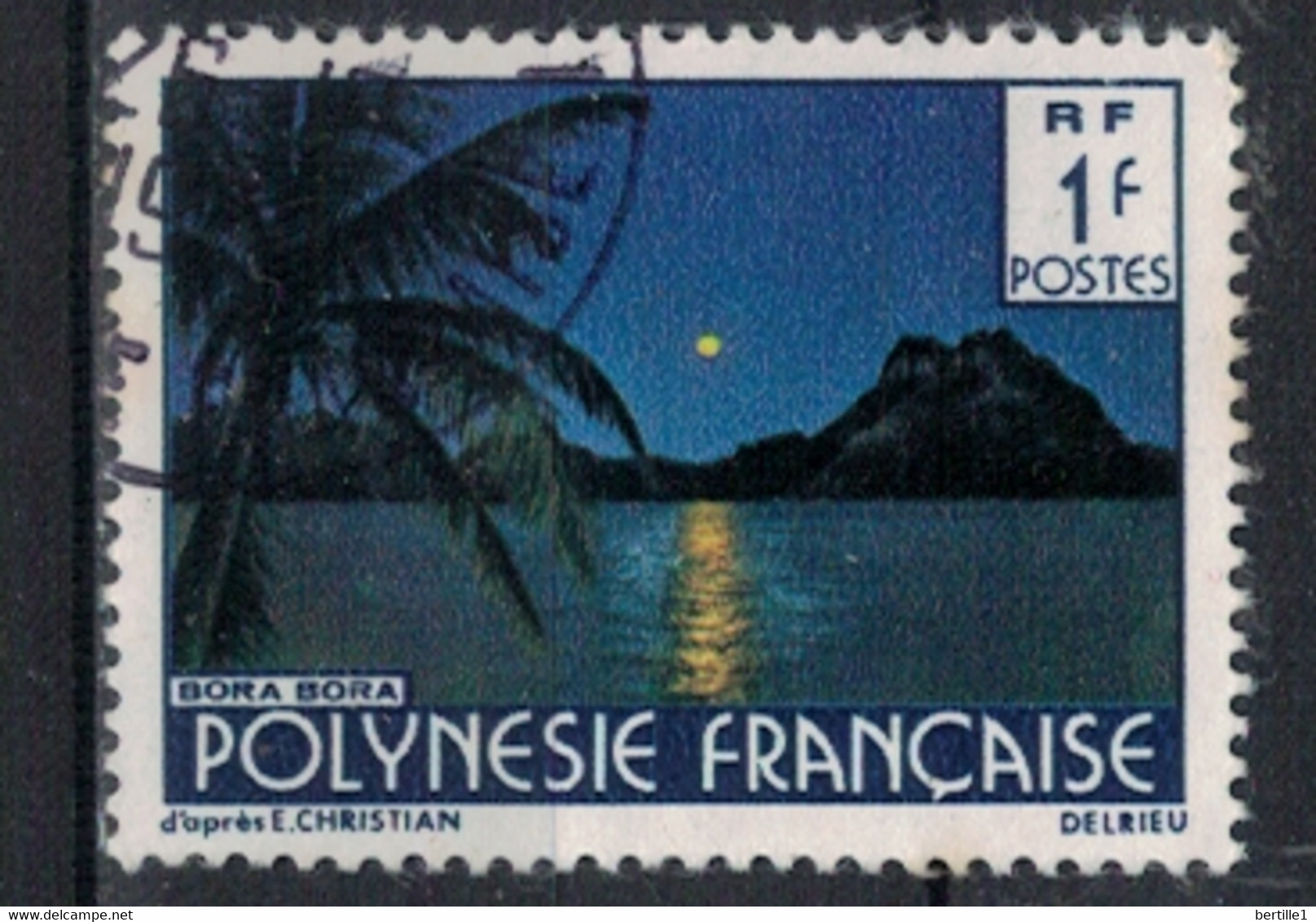 POLYNESIE FRANCAISE           N°  YVERT  132    OBLITERE     ( OB    06/ 35 ) - Gebraucht