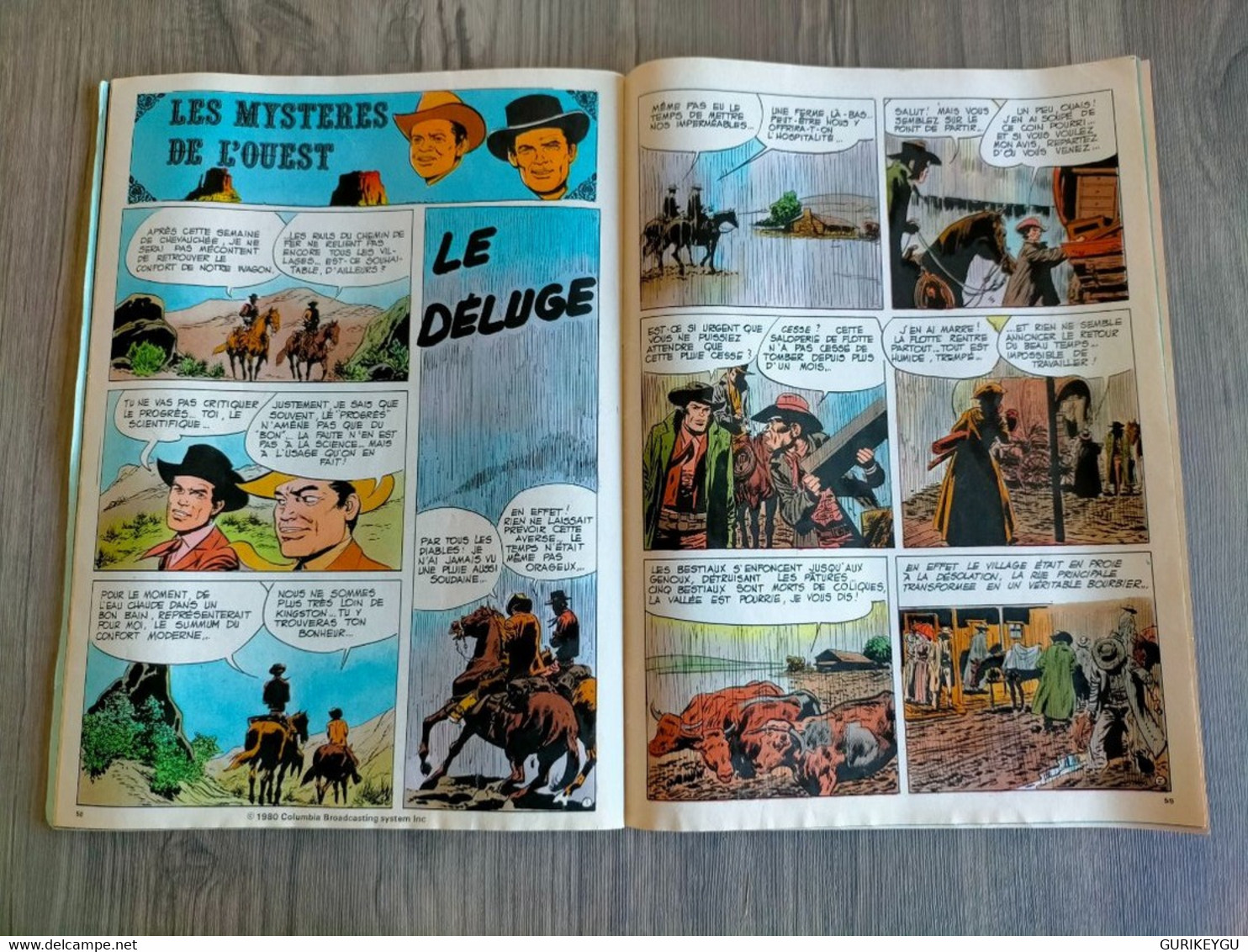 TELE JUNIOR  N° 40 Pub MALABAR Les Mysteres De L'ouest STAR WAR La Guerre Des étoiles 2 L'EMPIRE CONTRE ATTAQUE 1980 - Pif & Hercule