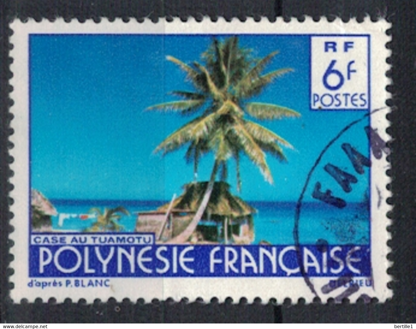 POLYNESIE FRANCAISE           N°  YVERT  137   OBLITERE     ( OB    06/ 37 ) - Gebraucht