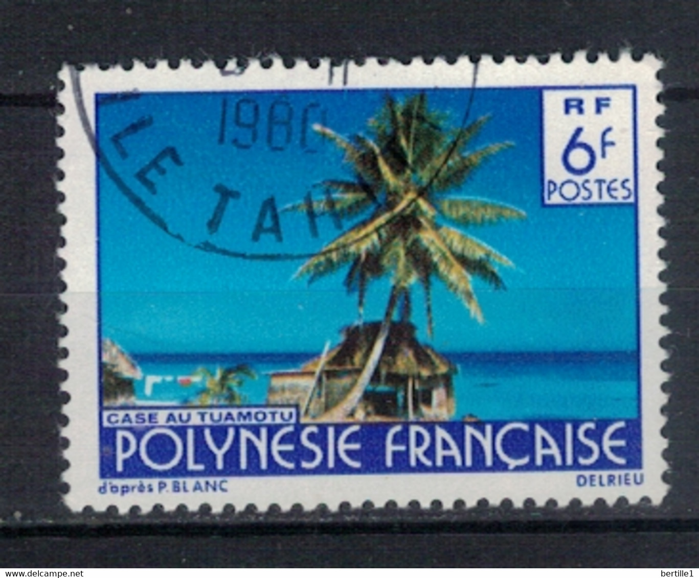 POLYNESIE FRANCAISE           N°  YVERT  137 (2)   OBLITERE     ( OB    06/ 37 ) - Oblitérés