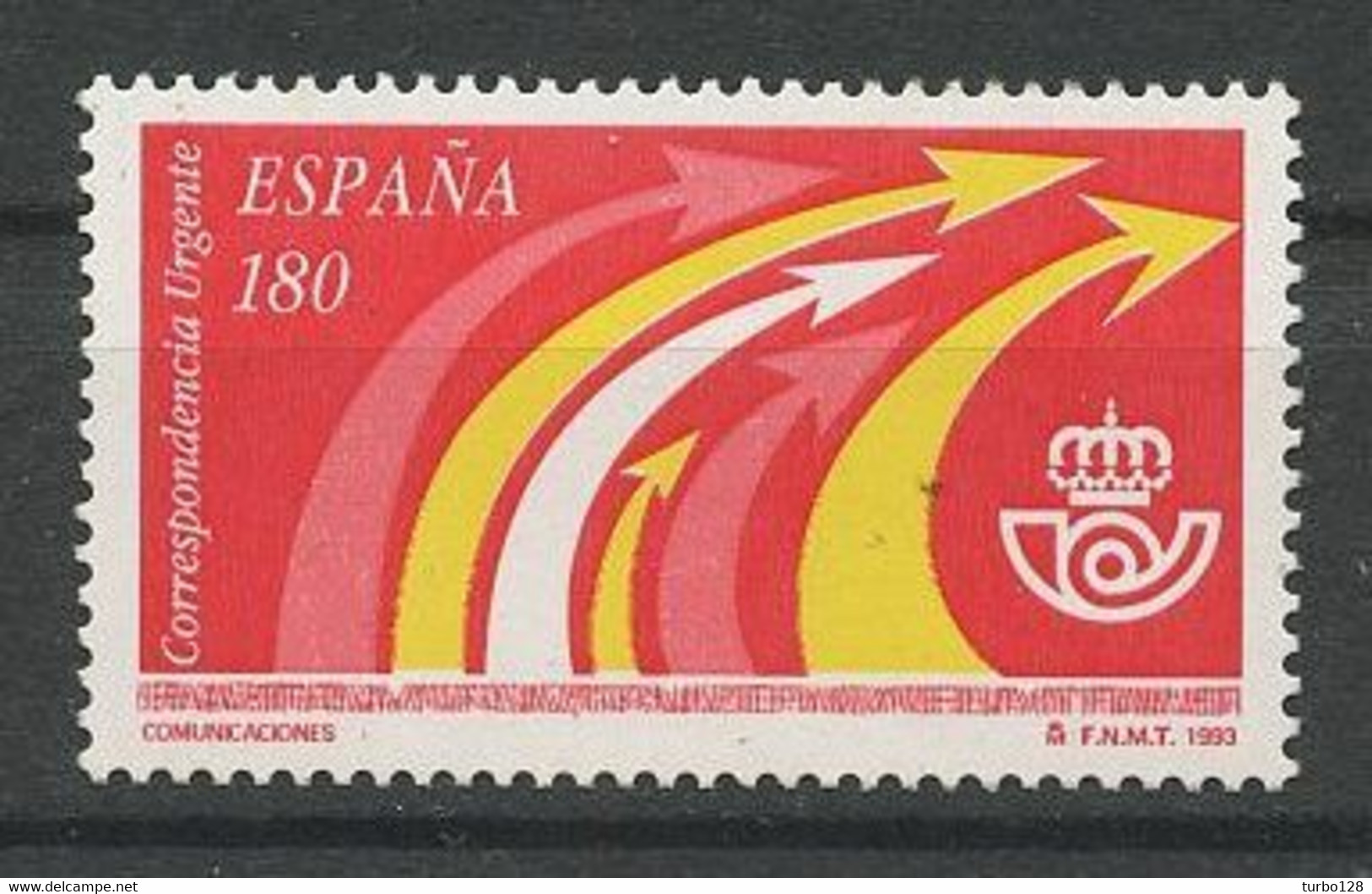 ESPAGNE 1993 Exprès N° 38 **  Neuf MNH Superbe C 3,30 € Services Publics Communications Flèches Allusives - Exprès