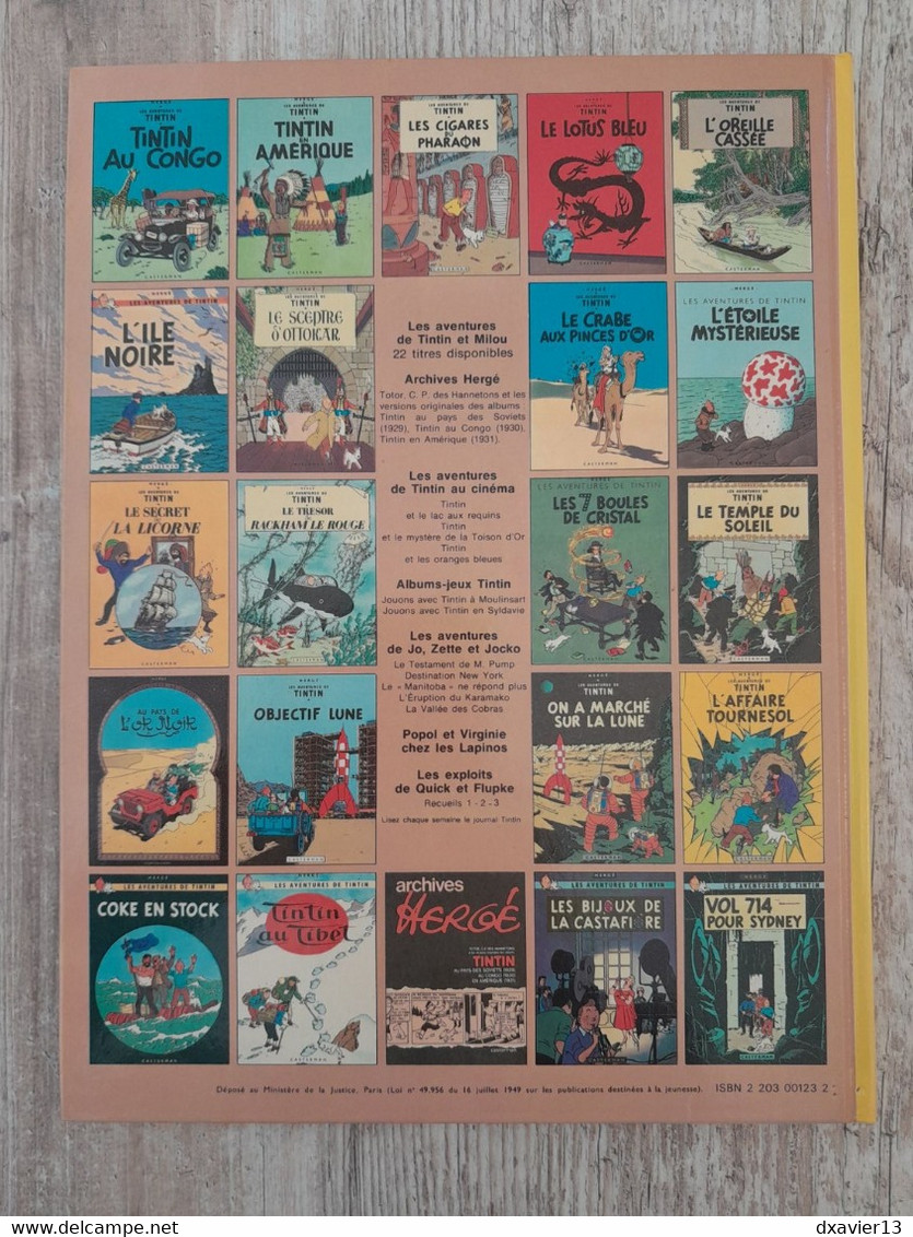 Bande Dessinée Dédicacée -  Tintin Et Les Picaros (1976) - Dediche