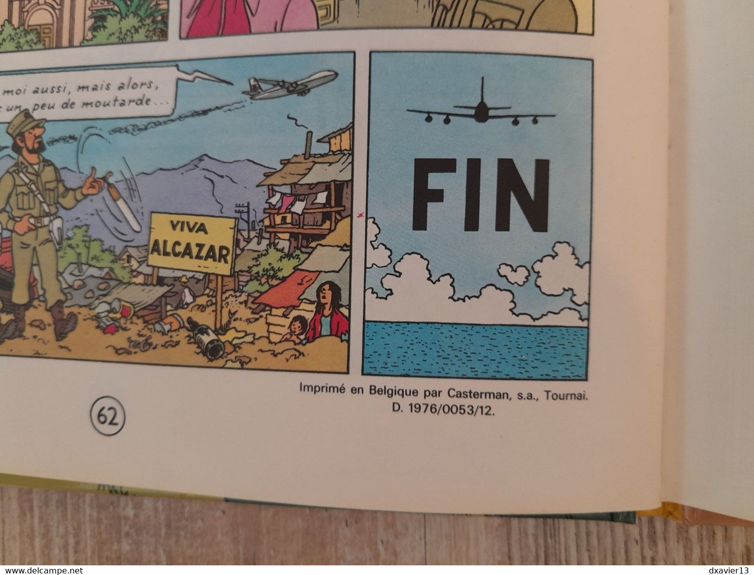 Bande Dessinée Dédicacée -  Tintin et les Picaros (1976)