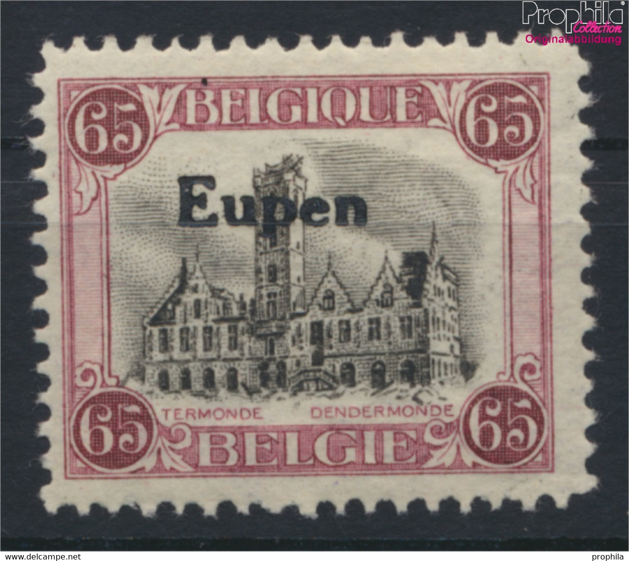 Belgische Post Eupen 17 Mit Falz 1920 Albert I. (9964535 - Eupen & Malmédy