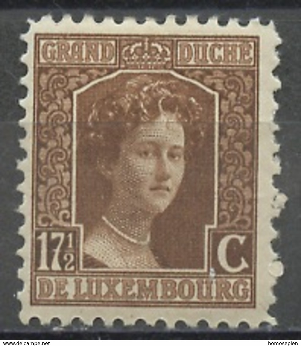 Luxembourg - Luxemburg 1914-20 Y&T N°98 - Michel N°95 * - 17,5c Grande Duchesse Marie Adélaïde - 1914-24 Marie-Adelaide