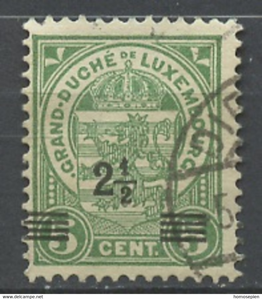 Luxembourg - Luxemburg 1916-24 Y&T N°110 - Michel N°107 (o) - 2,5cs5c Armoirie - 1907-24 Abzeichen