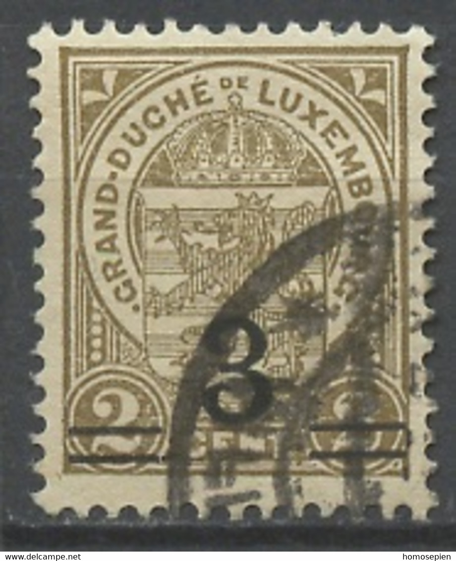 Luxembourg - Luxemburg 1916-24 Y&T N°111 - Michel N°108 (o) - 3cs10c Armoirie - 1907-24 Ecusson