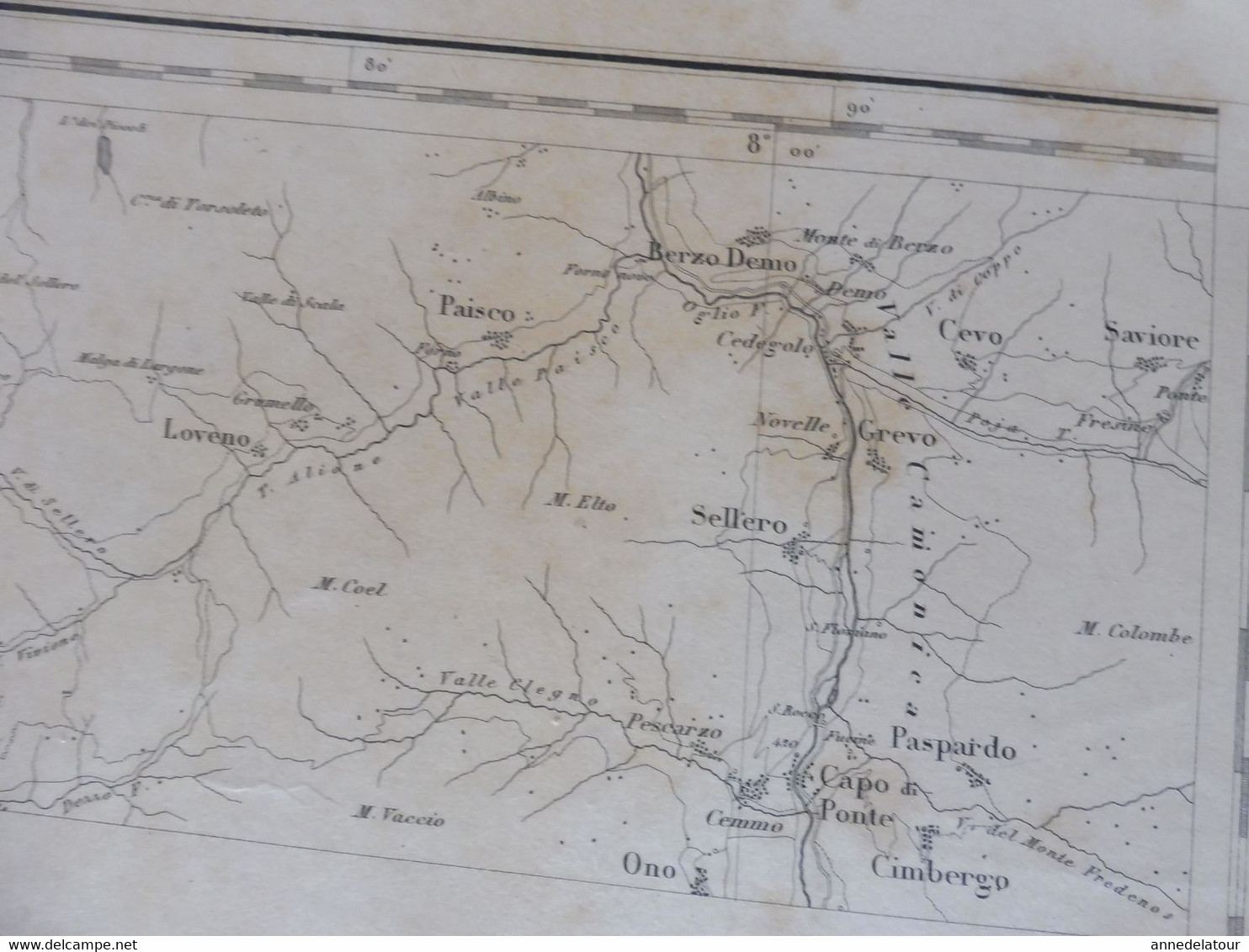 1862 Grande carte ancienne SCHWEIZ  N° 25 - HÖHEN DER VORZÜGLICHSTEN PUNKTE -EIDGENÖSSISHES MILITAIR ARCHIV  par Dufour