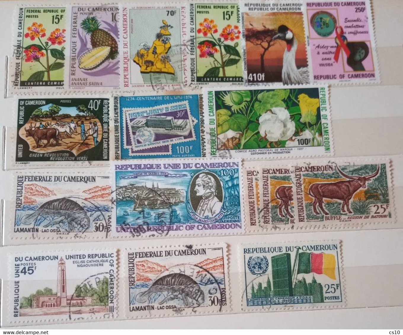 FRANCE Former Colonies # 18 scans lot Mint & Used Including variety HVs, Overprinted Provisionals, Gold Foil, etc 365pcs