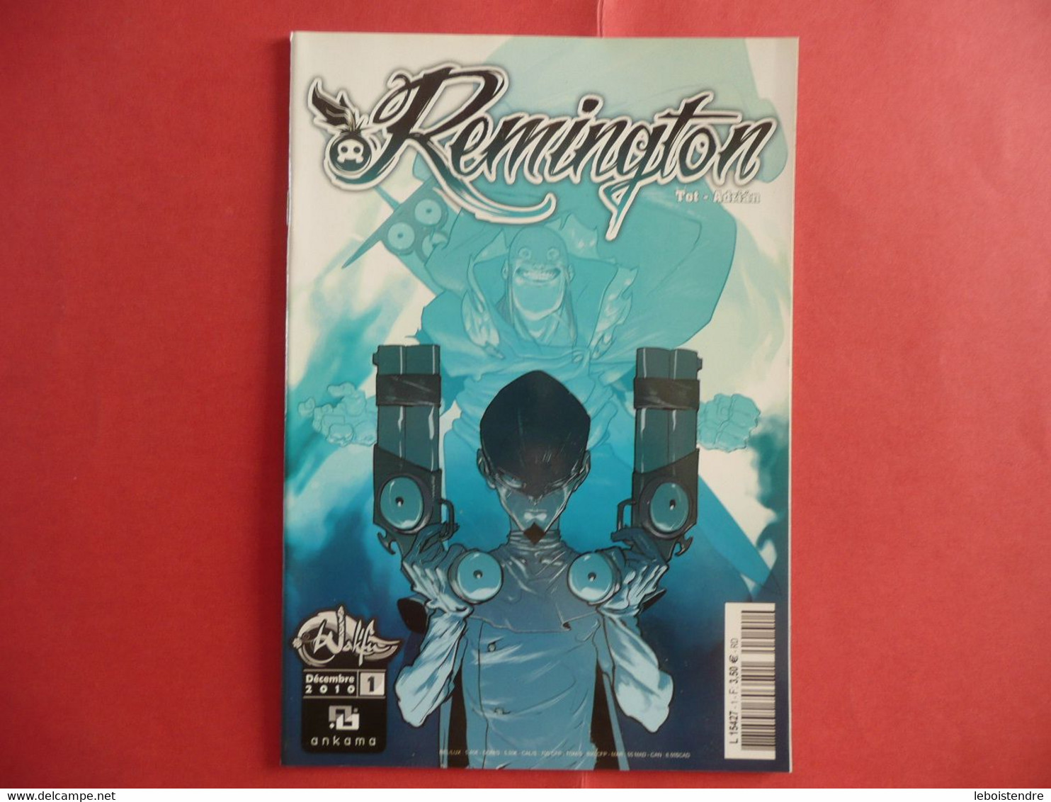 REMINGTON N 1 DECEMBRE 2010 TOT ADRIAN ANKAMA PRESSE WAKFU  POLINA DIFFUSION COMICS - Marvel France