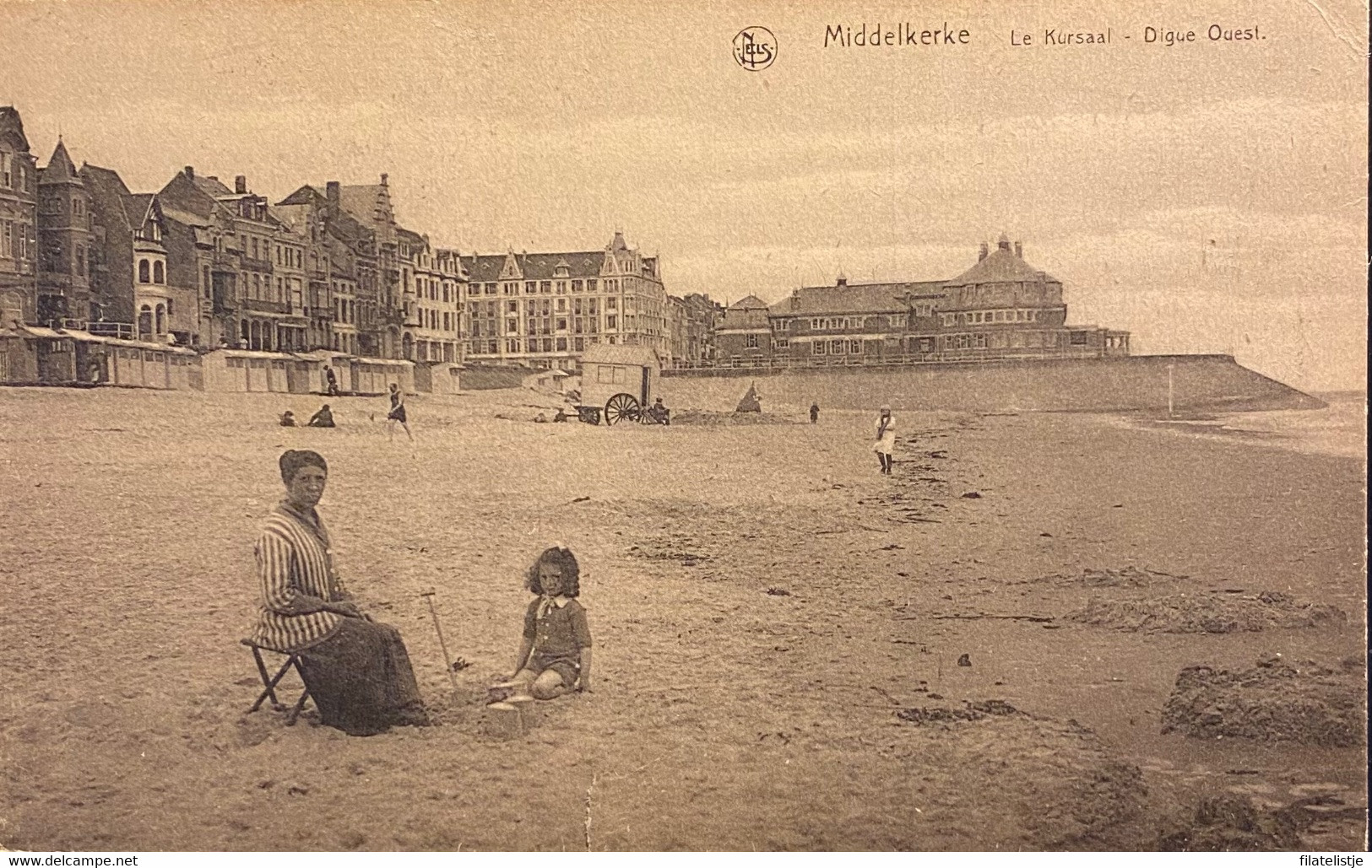 Middelkerke De Kursaal En De Oostelijke Dijk - Middelkerke