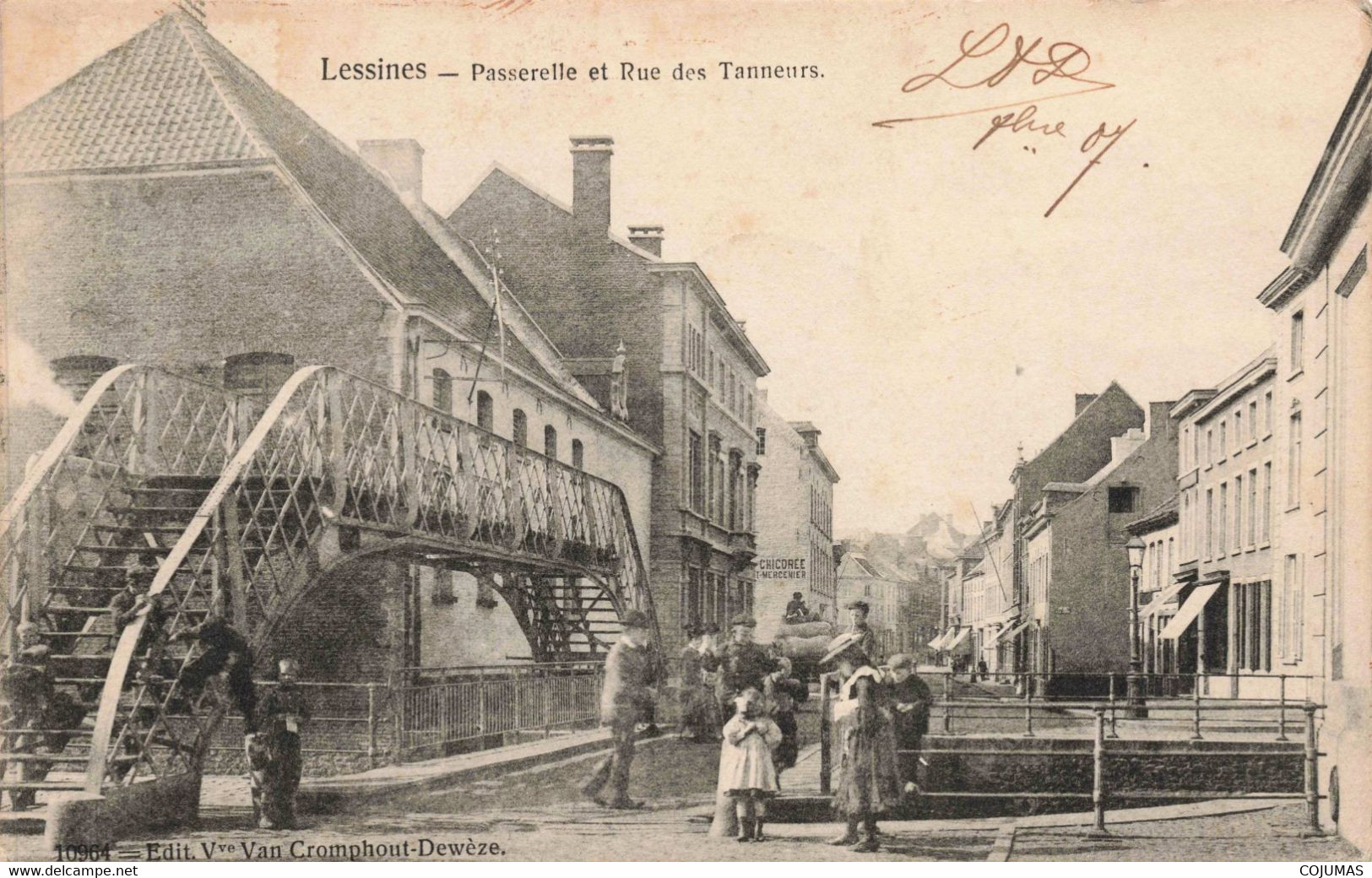 BELGIQUE - S09627 - Lessines - Passerelle Et Rue Des Tanneurs - L1 - Lessines