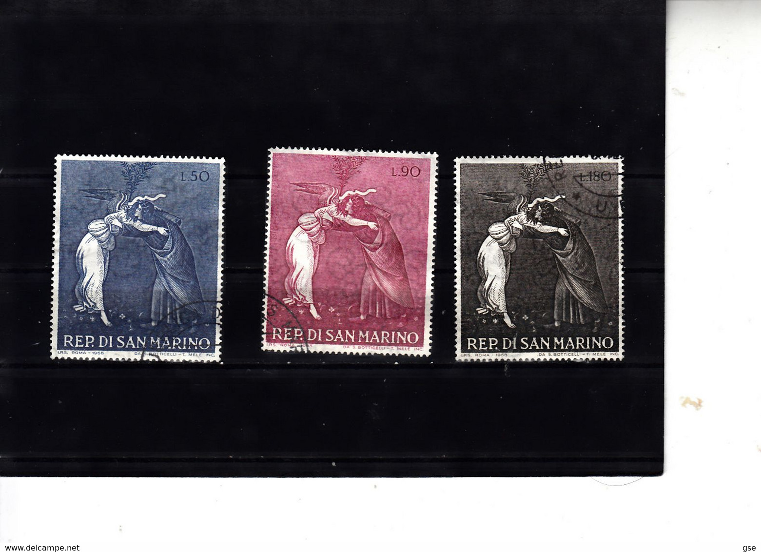 SAN MARINO  1968 - Natale - Tale - Arte - Used Stamps