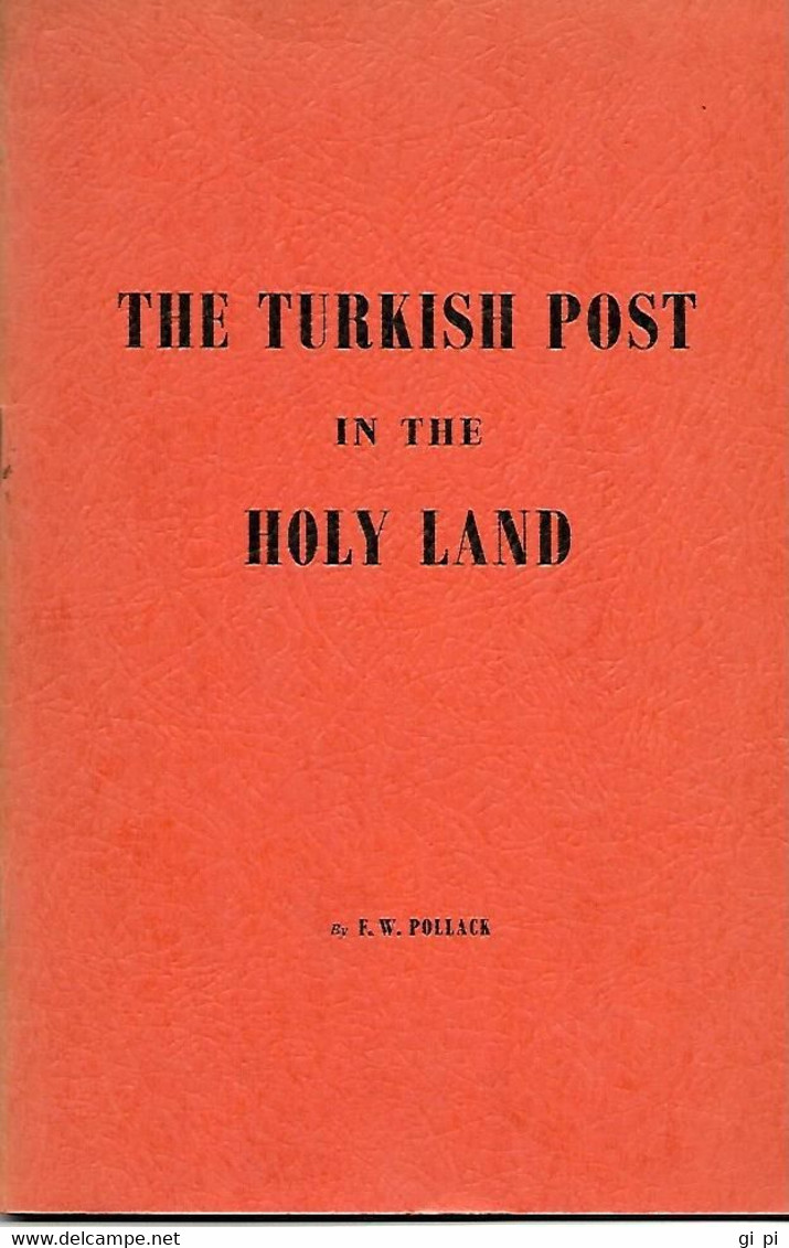 L189  - POLLACK  - THE TURKISH POST IN THE HOLY LAND - Matasellos