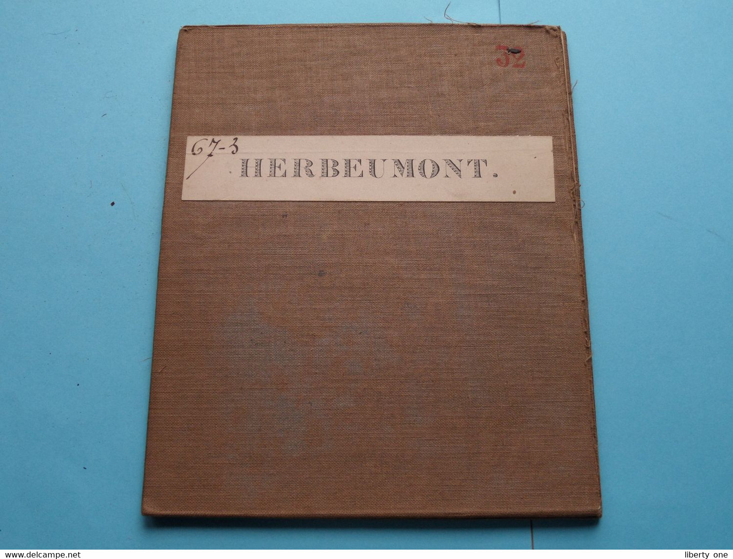 HERBEUMONT Feuille N° 67 Planchette N° 3 België ( Photo & Imp Brux.1881 > 1870 L&N Katoen / Cotton / Coton ) ! - Europe