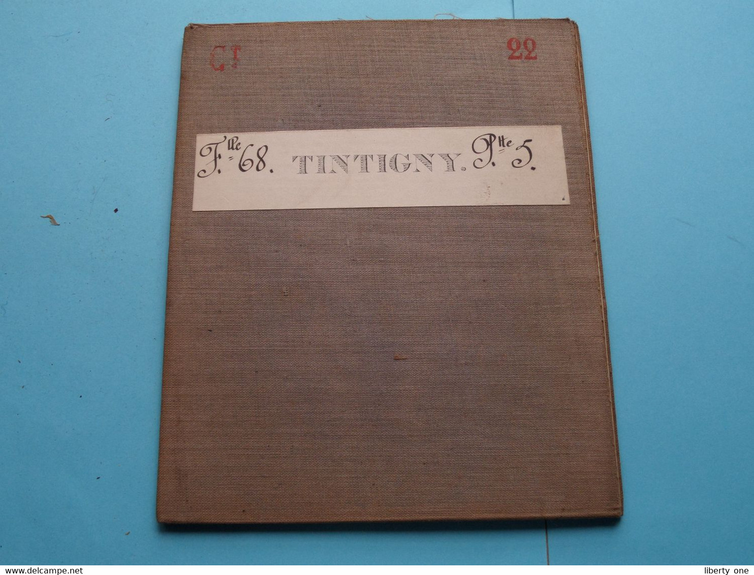 TINTIGNY Feuille N° 68 Planchette N° 5 België ( Photo & Imp Brux.1880 > 1869 L&N Katoen / Cotton / Coton ) ! - Europa