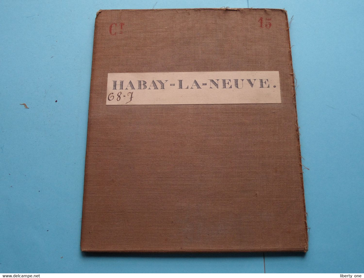 HABAY-LA-NEUVE Feuille N° 68 Planchette N° 7 België ( Photo & Imp Brux.1880 > 1869 L&N Katoen / Cotton / Coton ) ! - Europa