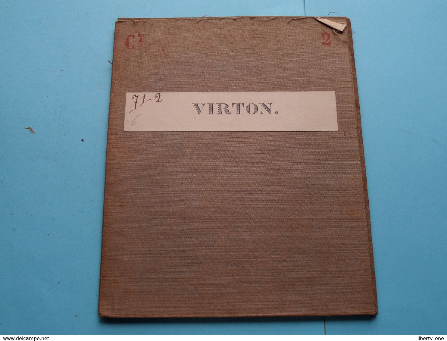 VIRTON Feuille N° 71 Planchette N° 2 België ( Photo & Imp Brux.1880 > 1870 L&N Katoen / Cotton / Coton ) ! - Europa