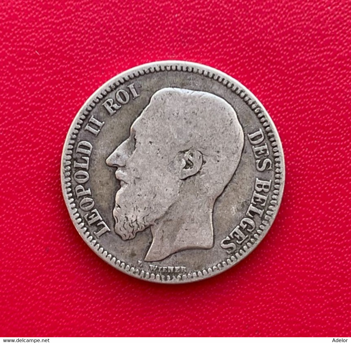 Belle Monnaie De Belgique De 2 Francs Leopold II 1868, Union Fait La Force - 2 Francs