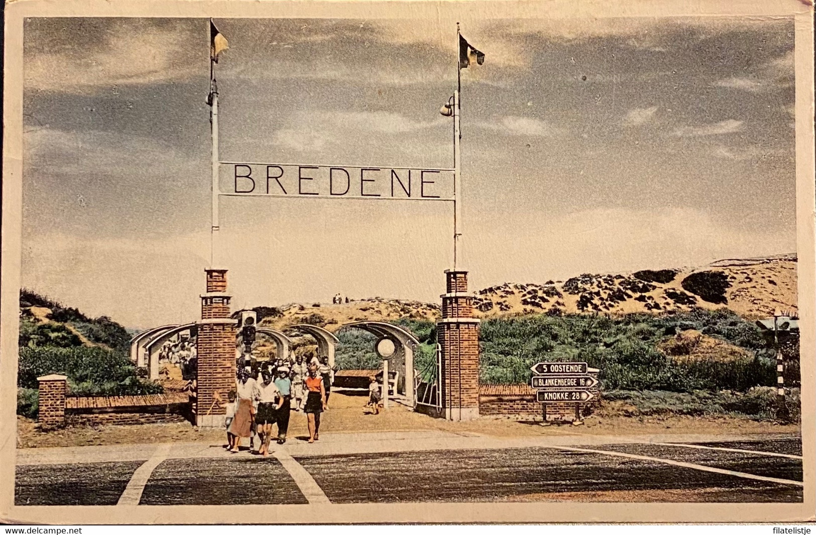 Bredene Toegang Tot Het Strand - Bredene