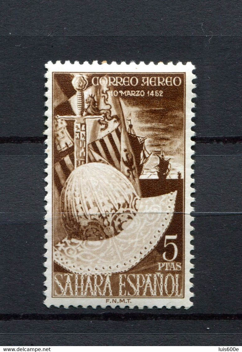 1952.SAHARA.EDIFIL 97*.NUEVO CON FIJASELLOS(MH).CATALOGO 21€ - Sahara Español