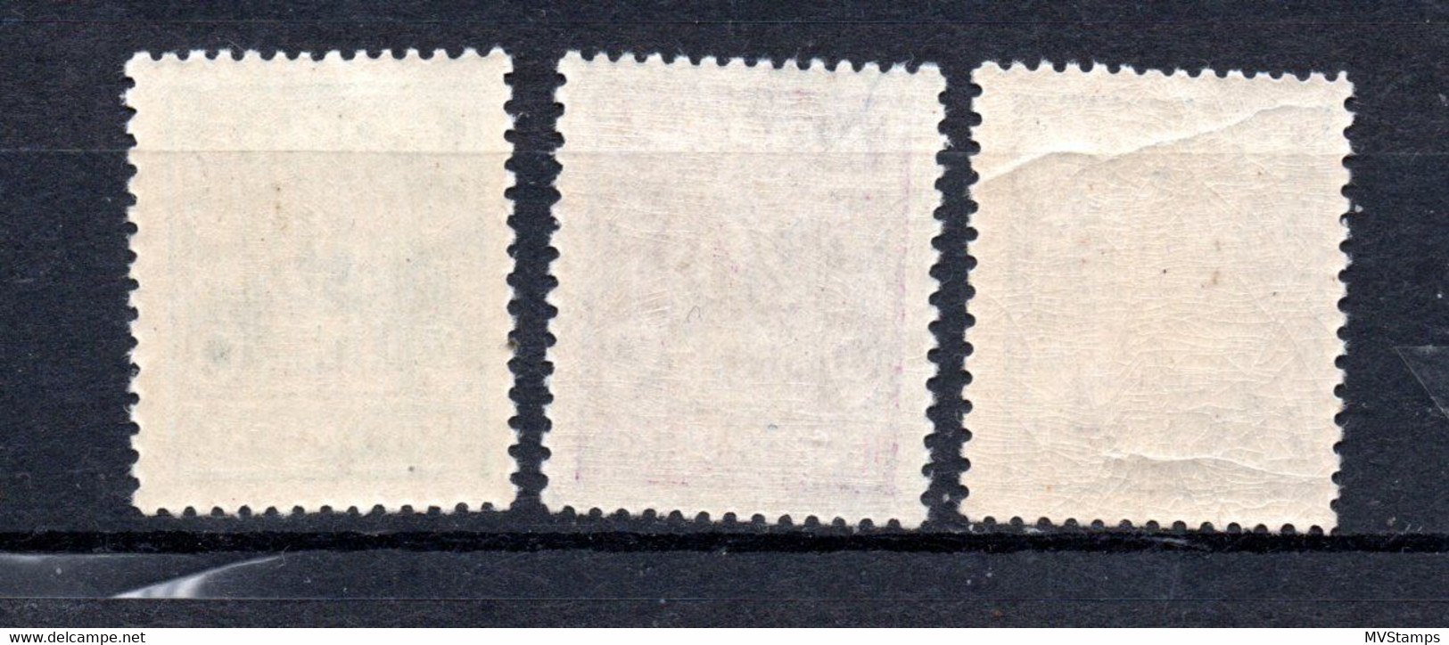 Norwegen 1921/23 Portomarken 8/10 Ziffern Postfrisch - Nuevos