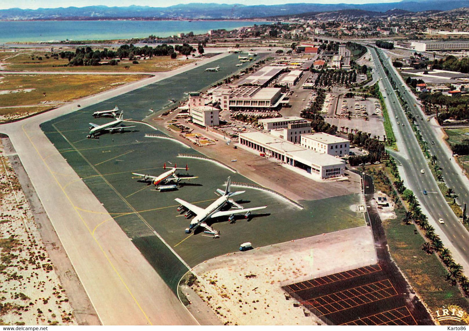 Nice * Aéroport Et La Baie Des Anges * Aviation Avions - Luftfahrt - Flughafen