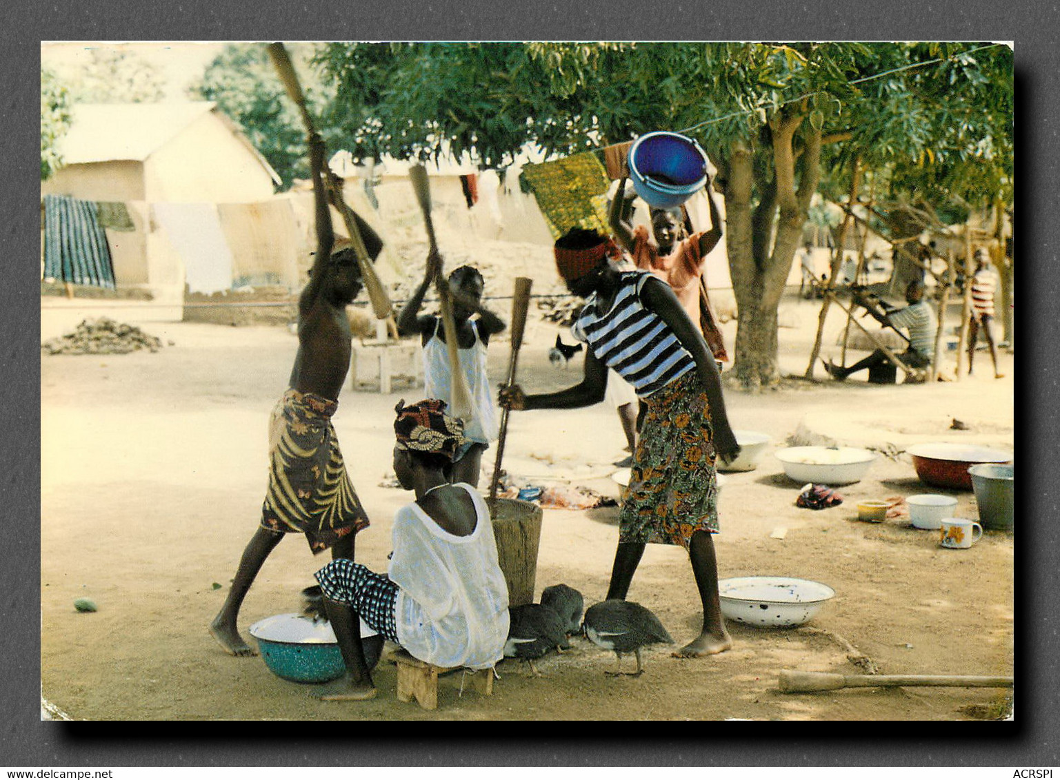 République De Côte D'Ivoire, Travaux Quotidiens (scan Recto-verso) Ref 1037 - Côte-d'Ivoire