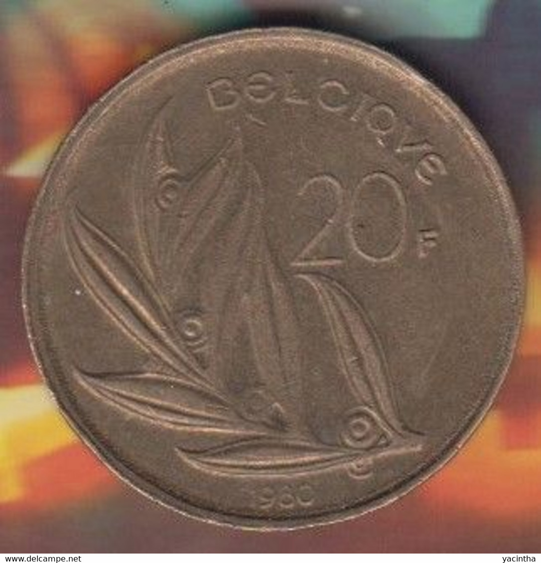 @Y@  België   20 Frank  1980     (4938) - 20 Francs