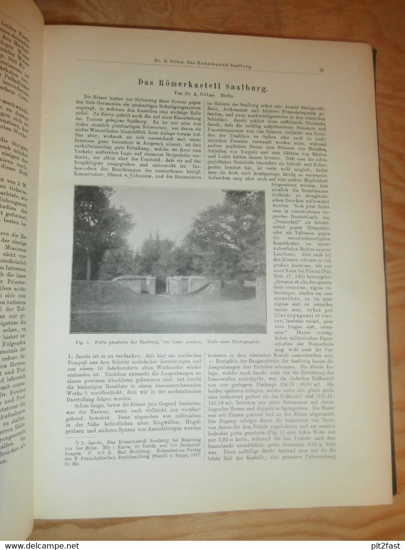 Völkerkunde Juli-Dezember 1899, gebundene GLOBUS Zeitschriften , Expedition , Kolonie , Reise , Berichte , Etnologie  !!