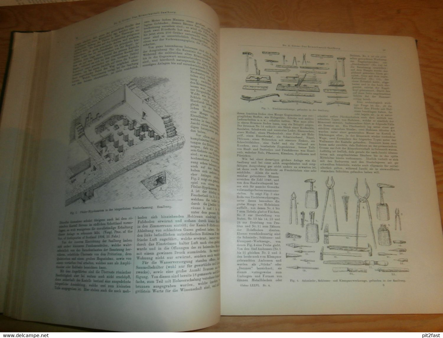 Völkerkunde Juli-Dezember 1899, gebundene GLOBUS Zeitschriften , Expedition , Kolonie , Reise , Berichte , Etnologie  !!