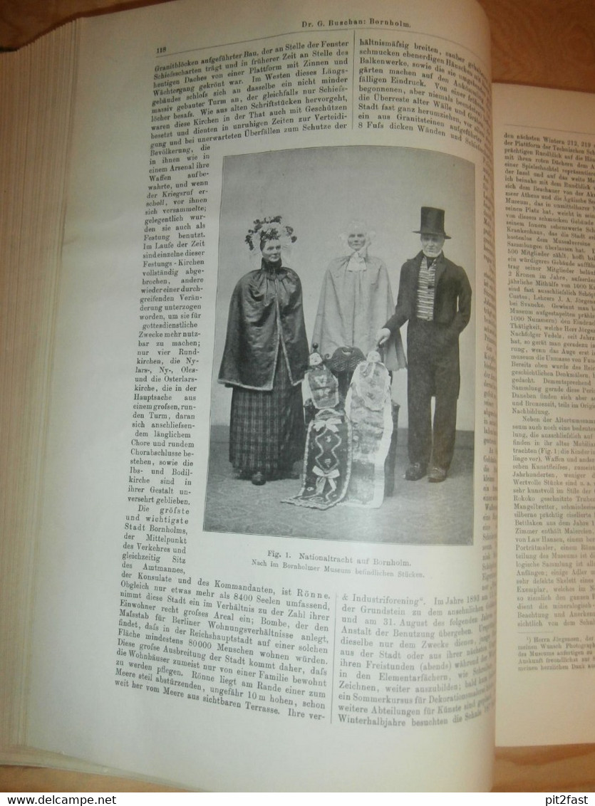 Völkerkunde Juli-Dezember 1899, gebundene GLOBUS Zeitschriften , Expedition , Kolonie , Reise , Berichte , Etnologie  !!