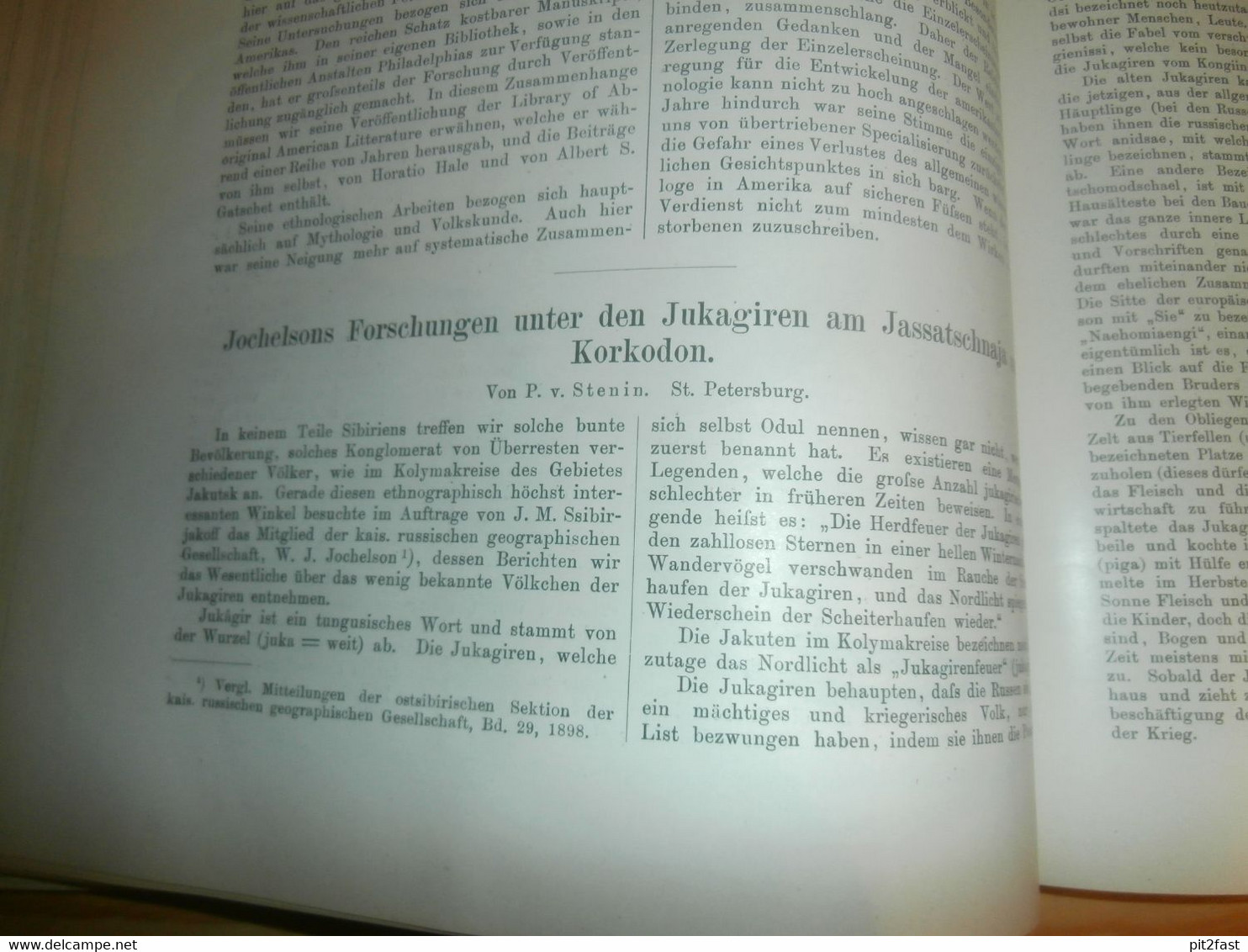 Völkerkunde Juli-Dezember 1899, gebundene GLOBUS Zeitschriften , Expedition , Kolonie , Reise , Berichte , Etnologie  !!