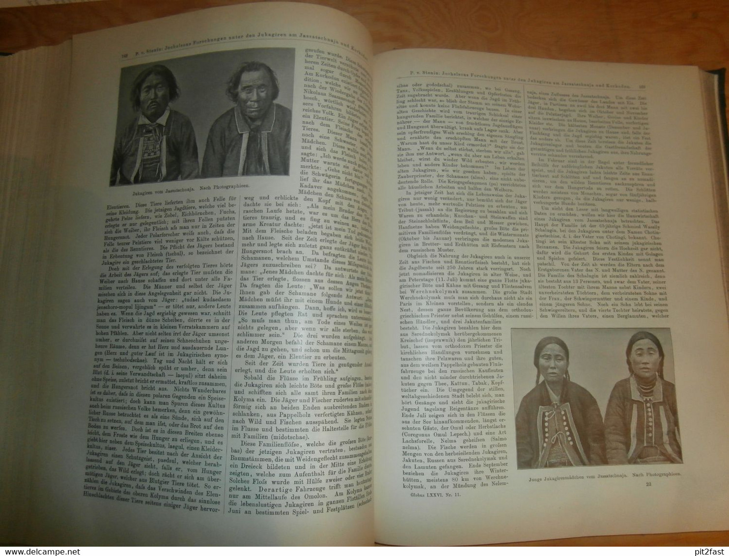 Völkerkunde Juli-Dezember 1899, gebundene GLOBUS Zeitschriften , Expedition , Kolonie , Reise , Berichte , Etnologie  !!