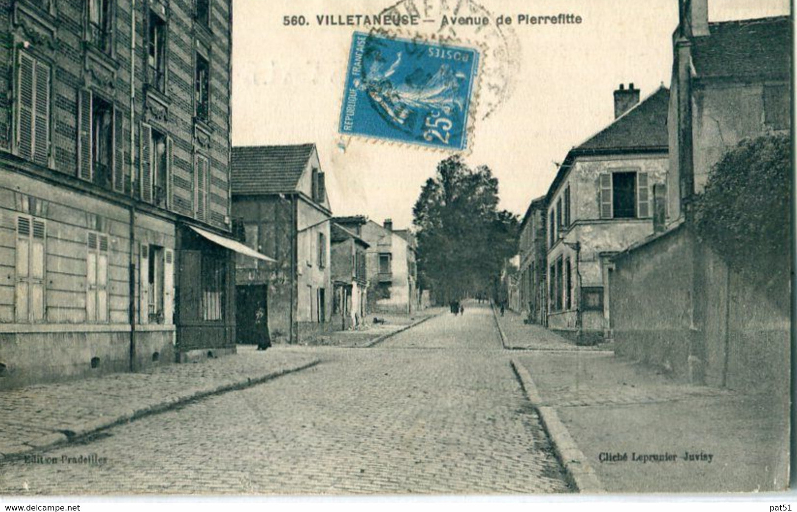 93 - Villetaneuse : Avenue De Pierrefitte - Villetaneuse