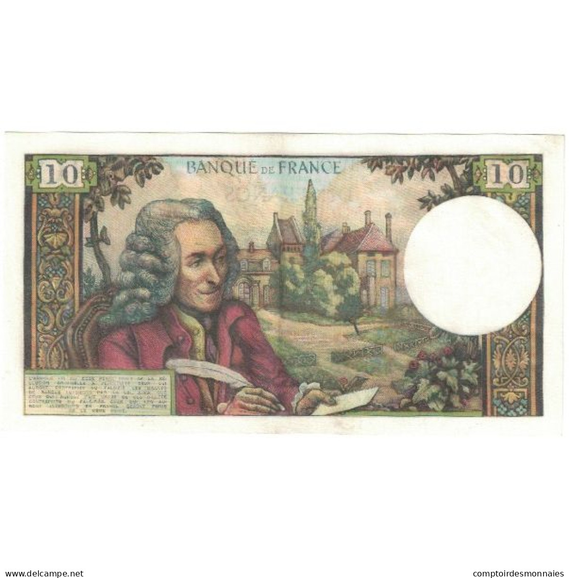 France, 10 Francs, Voltaire, 1967, Q.324, SUP, Fayette:62.26, KM:147b - 10 F 1963-1973 ''Voltaire''