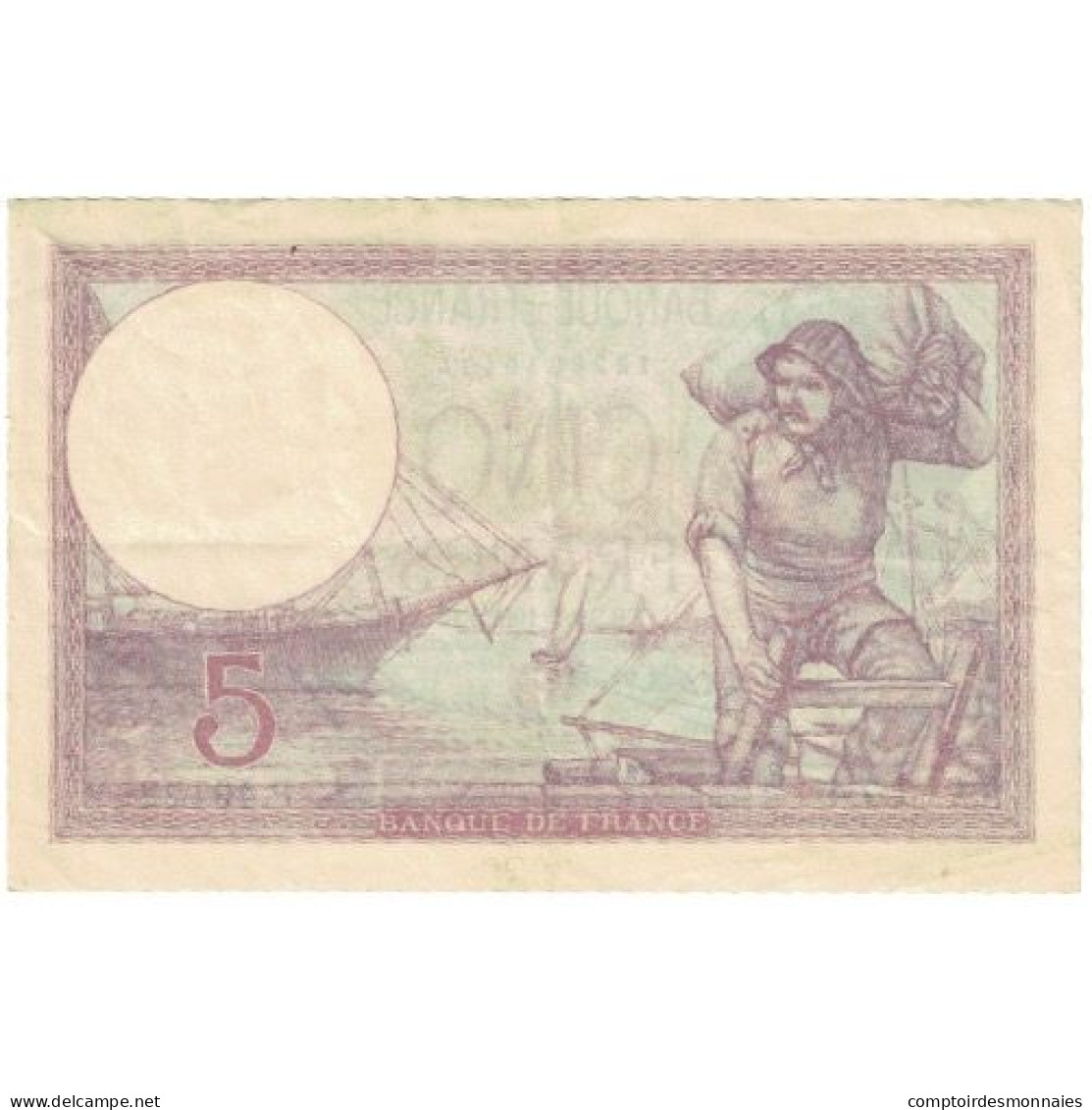 France, 5 Francs, 1932, P.49122, SUP+, Fayette:3.16, KM:72d - 5 F 1917-1940 ''Violet''