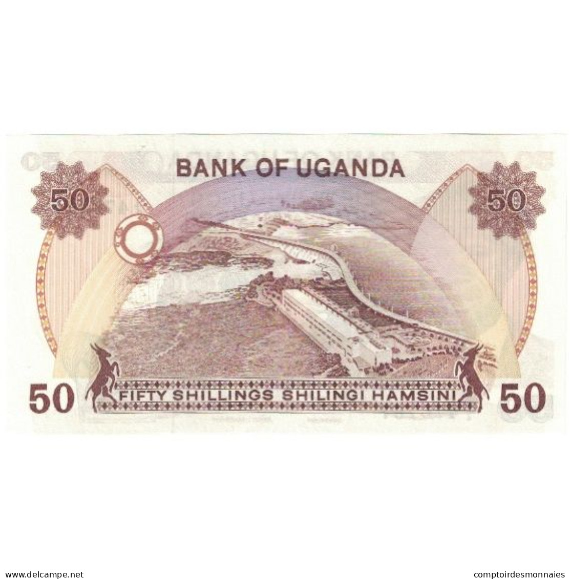 Billet, Ouganda, 50 Shillings, 1985, KM:20, NEUF - Uganda