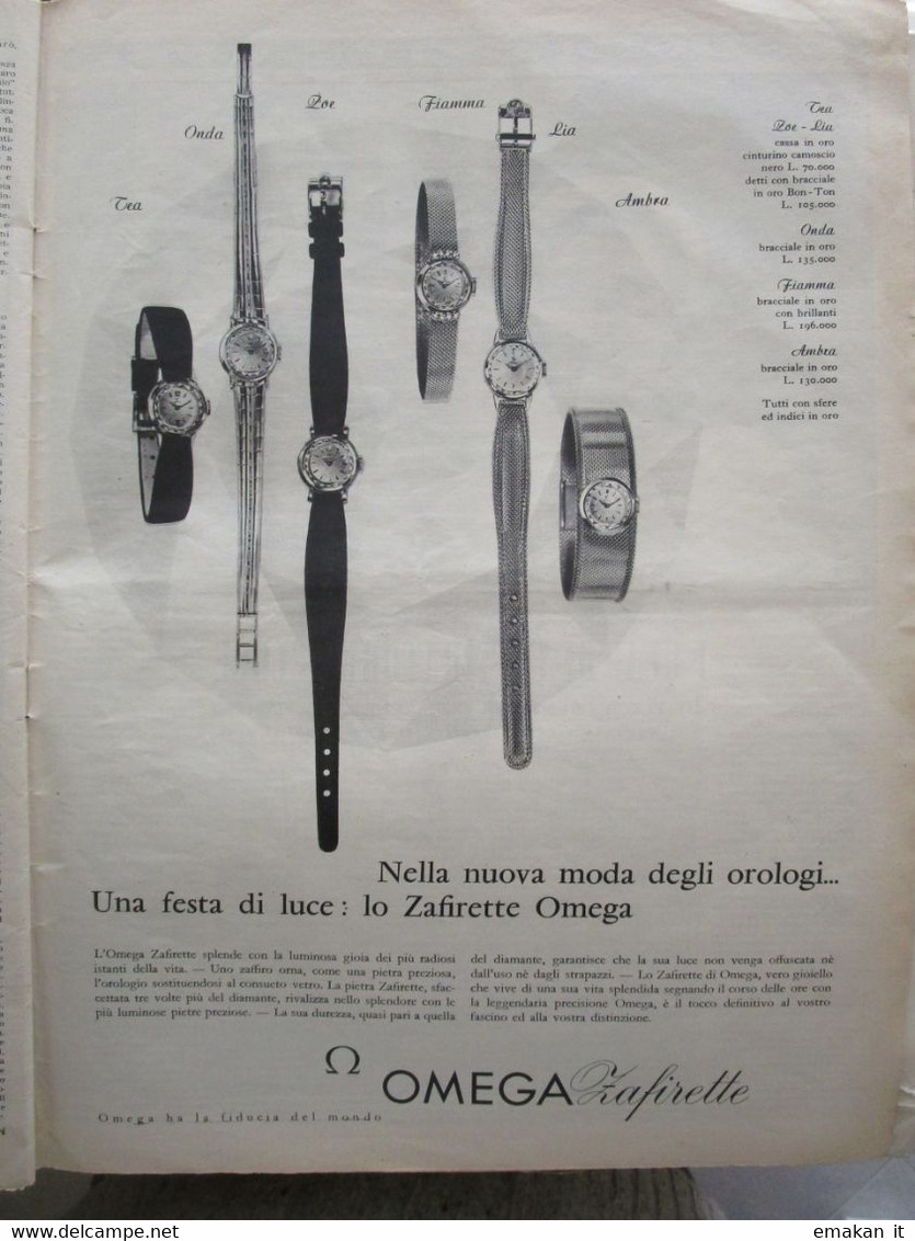 # OGGI N 27 / 1957 NUOVA FIAT 500 / BERGMAN / ALPINI / POMPEI / FERRAGAMO / OMEGA - First Editions