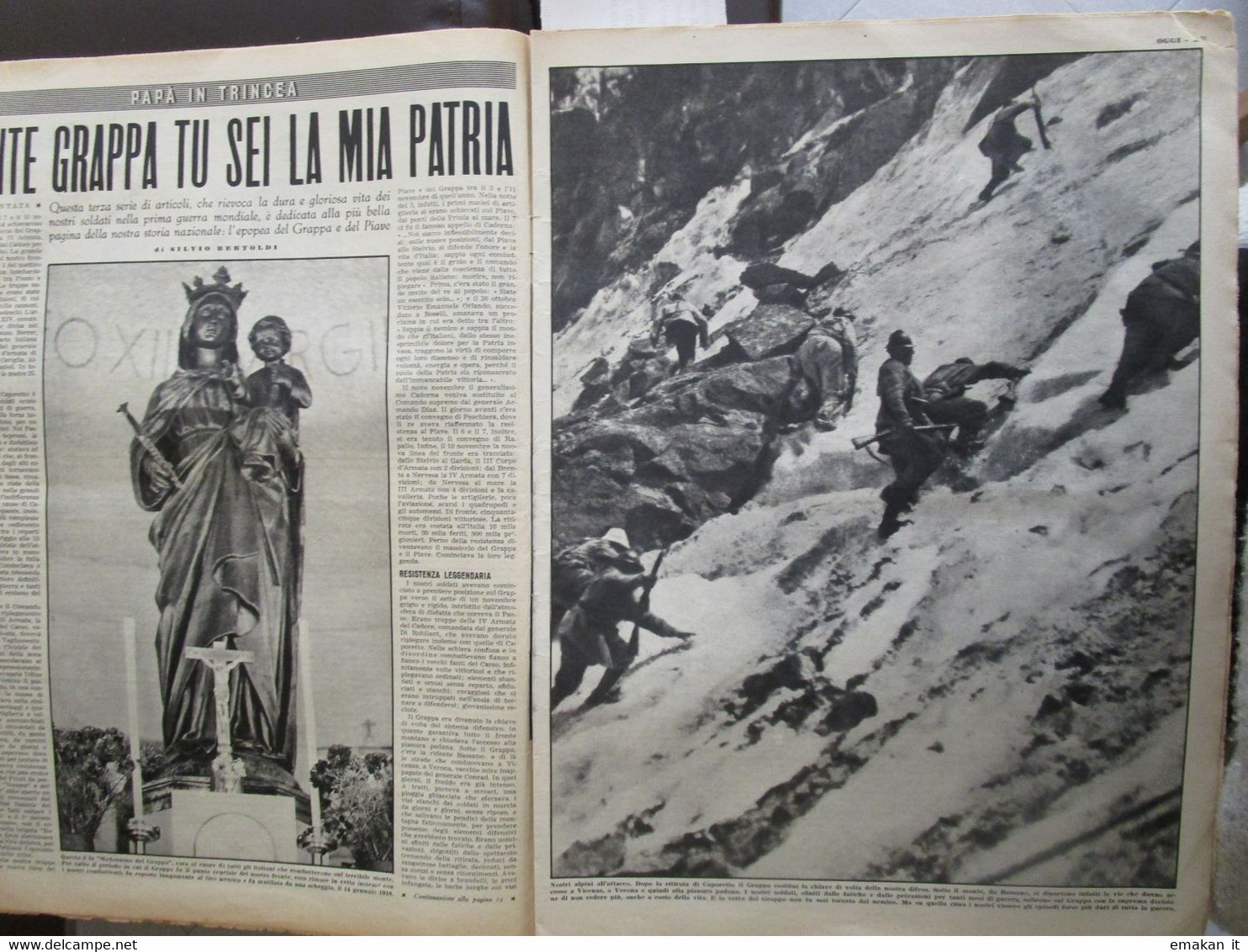 # OGGI N 27 / 1957 NUOVA FIAT 500 / BERGMAN / ALPINI / POMPEI / FERRAGAMO / OMEGA - Prime Edizioni