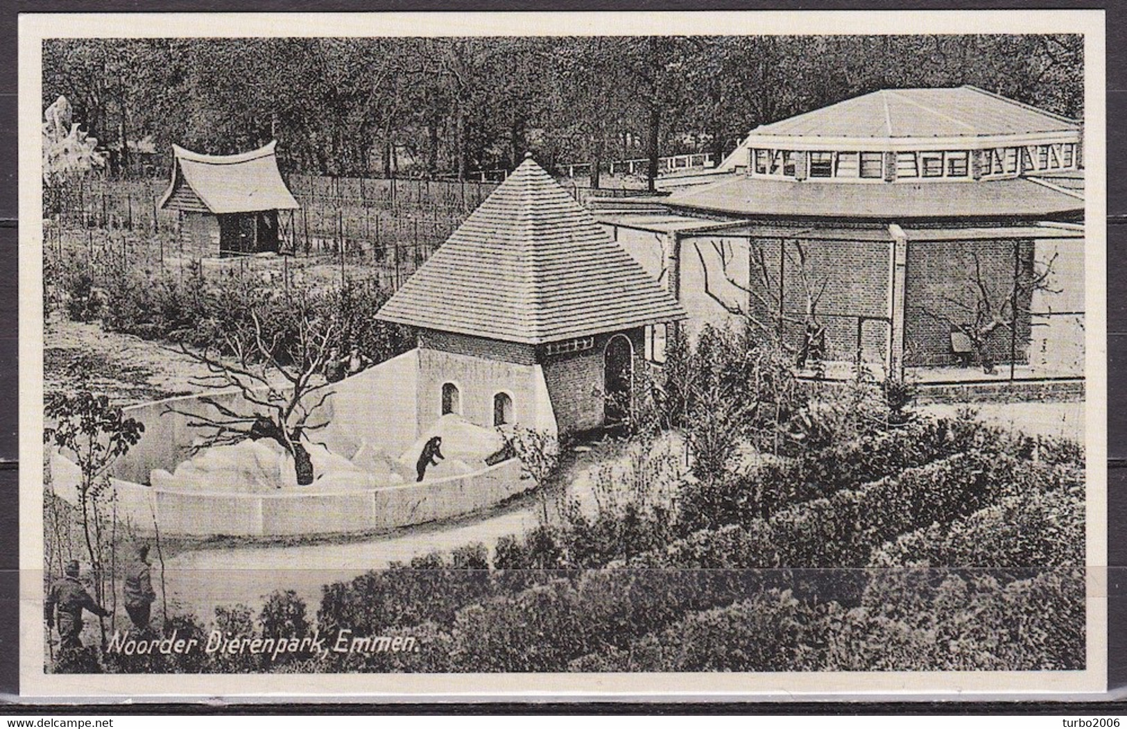 Ca. 1930 Noorder Dierenpark Emmen Z/W Blanco - Emmen