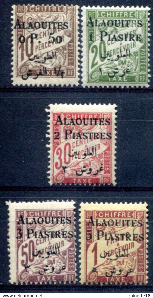 Alaouites      Taxes   1/5 * - Neufs