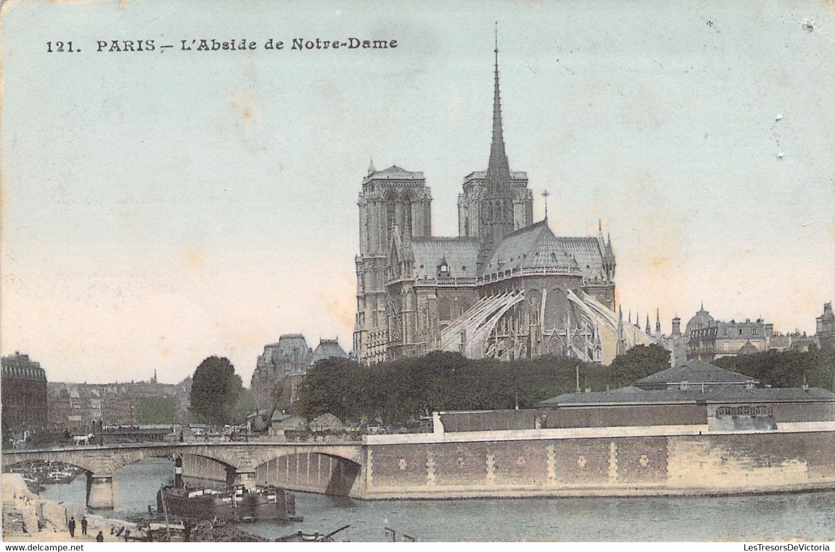 FRANCE - 75 - PARIS - L'Abside De Notre Dame  -  Carte Postale Ancienne - Notre Dame Von Paris